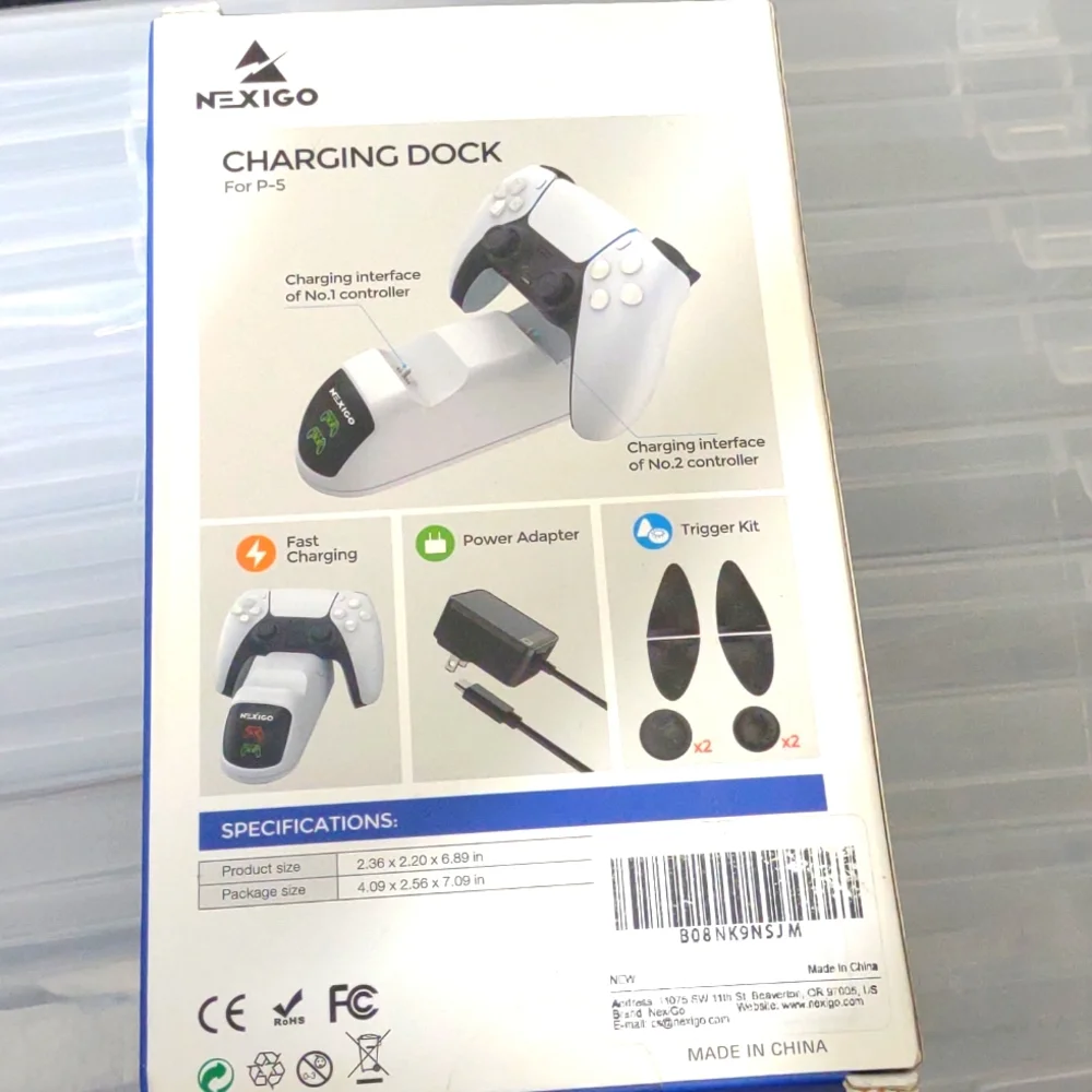 Nexigo Charging Dock for p-5 with Trigger Kit